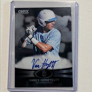 2023 Onyx Vance Honeycutt 11/45 Autographed
